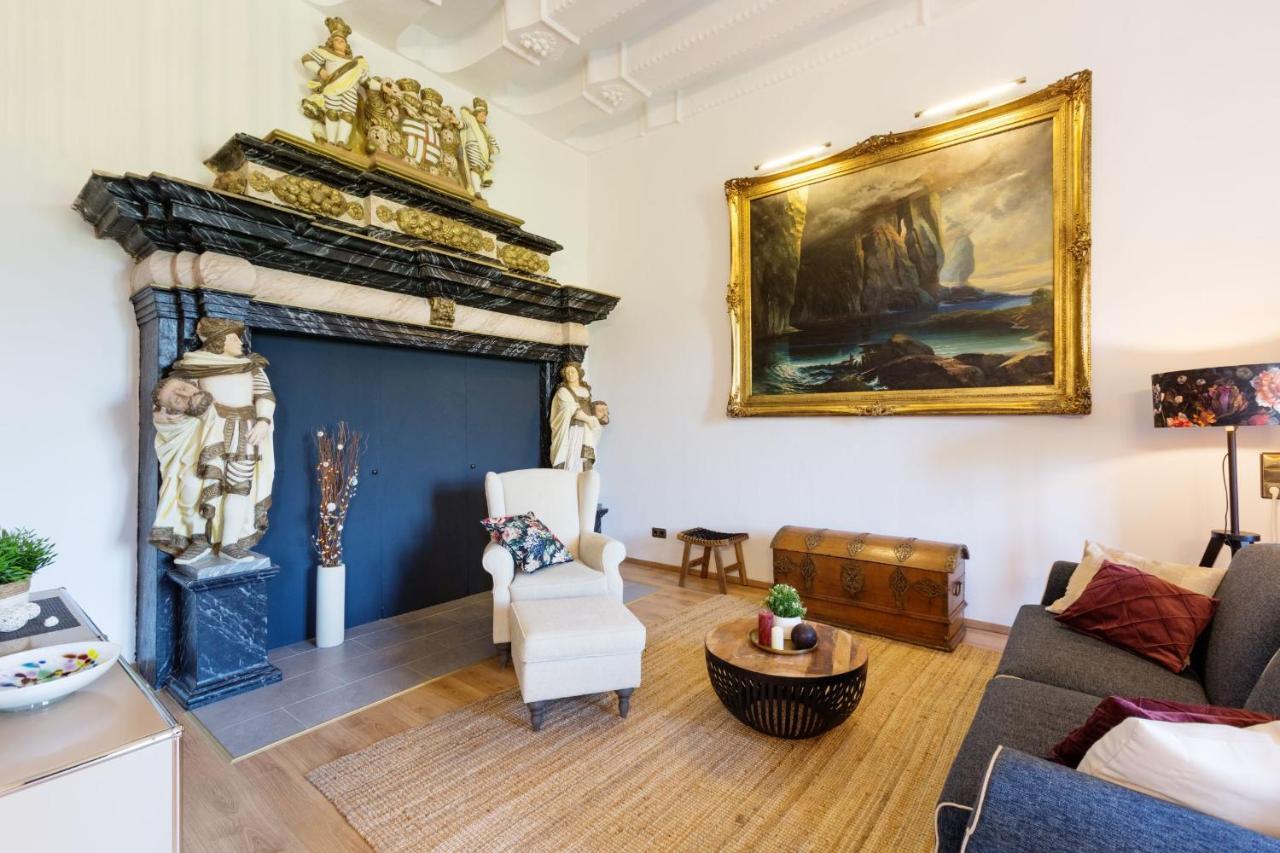 Ferienwohnung Saalstube - Schloss Adolphsburg 키르훈뎀 외부 사진